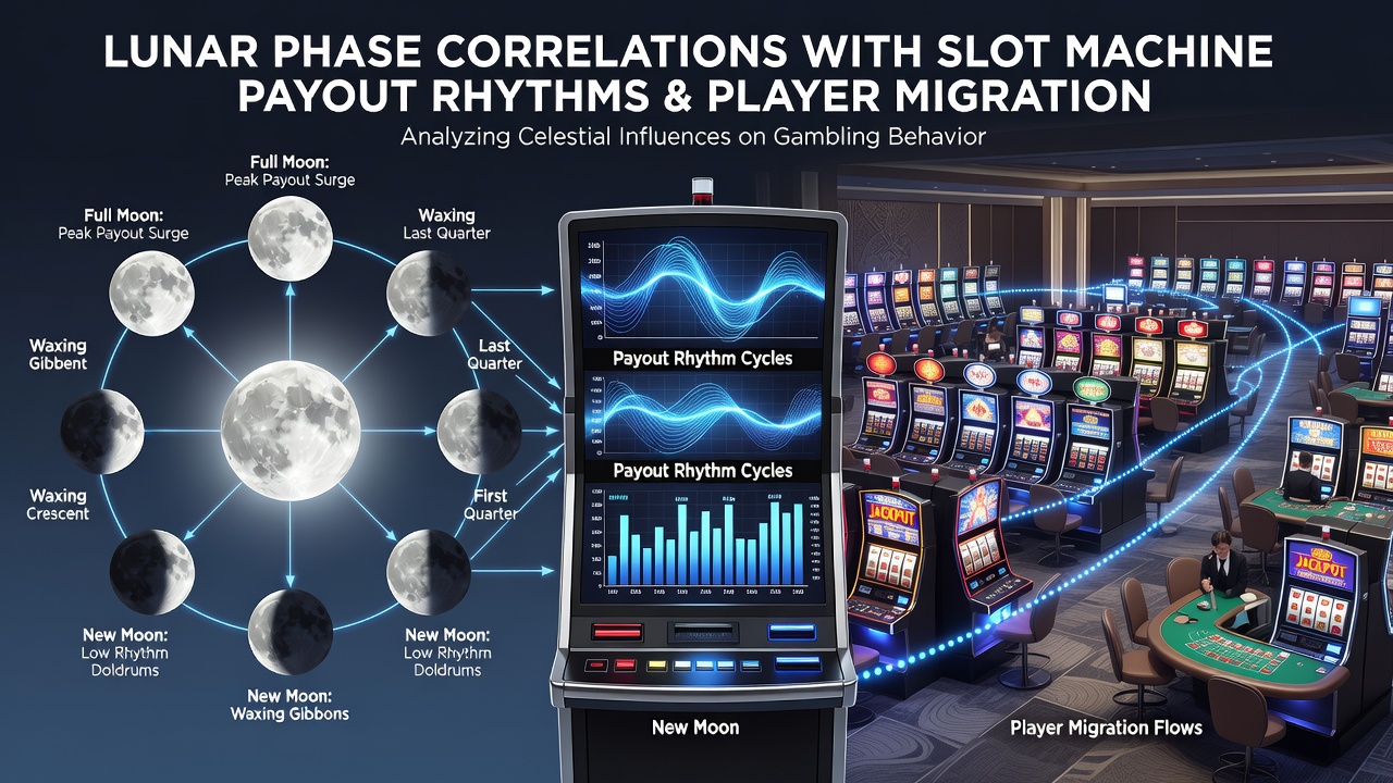 Overzicht van casino vloer met slotmachines en spelersbewegingen onder verschillende lichtomstandigheden