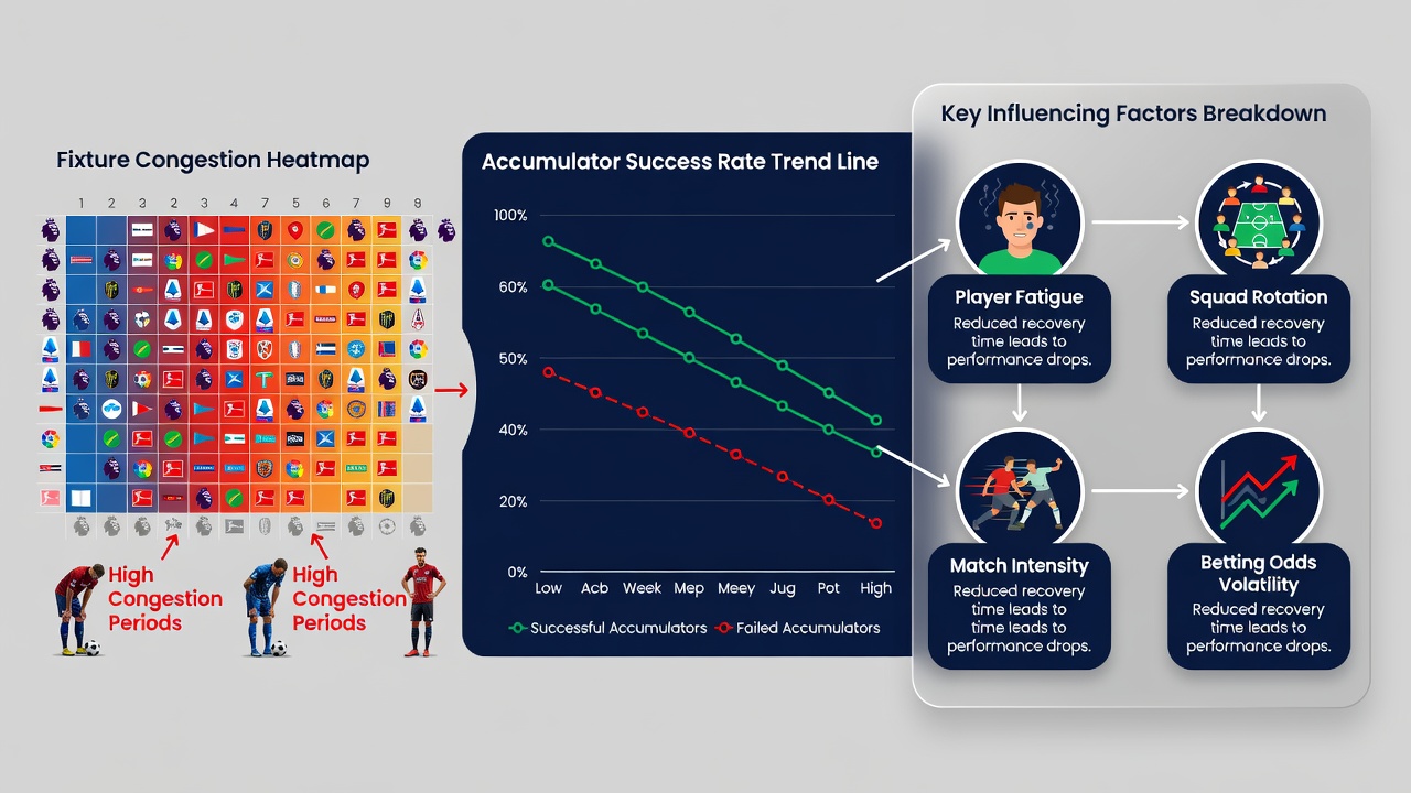 Analyse van accumulator resultaten tijdens congestieperiodes met voorbeelden uit verschillende Europese liga’s