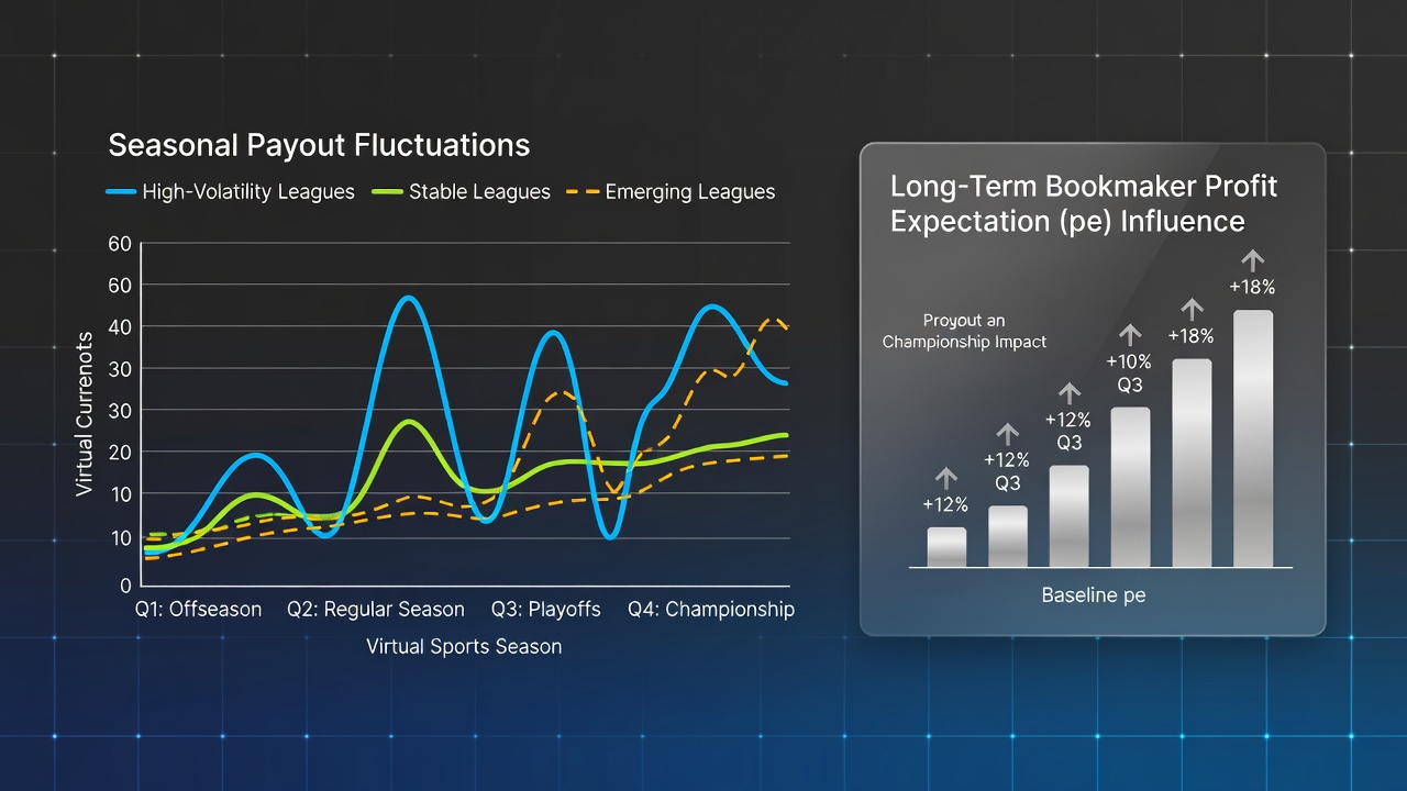 Analyse van langetermijnmetrics bij bookmakers in virtuele sporten