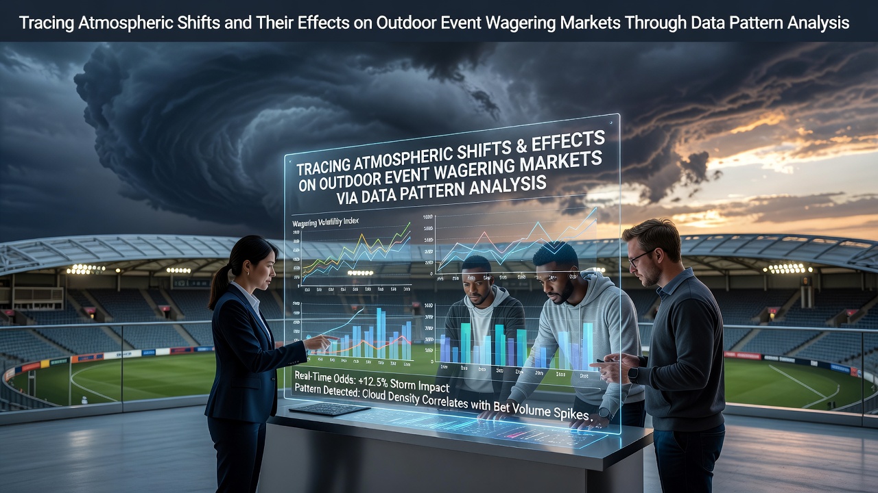 Atmosferische data patronen die weersveranderingen en weddenschappen bij buiten evenementen verbinden