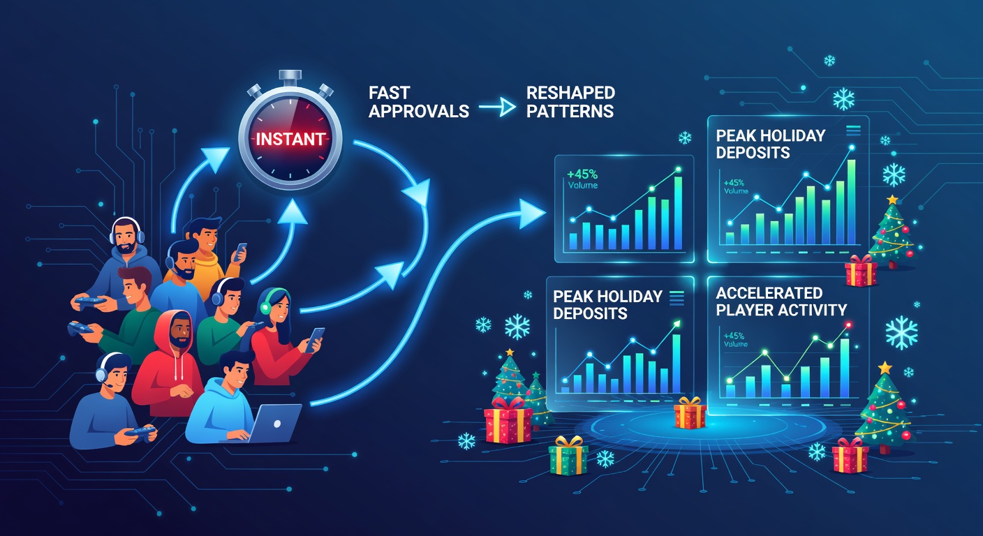 Digitale gaming interface met betalingsopties tijdens feestdagen